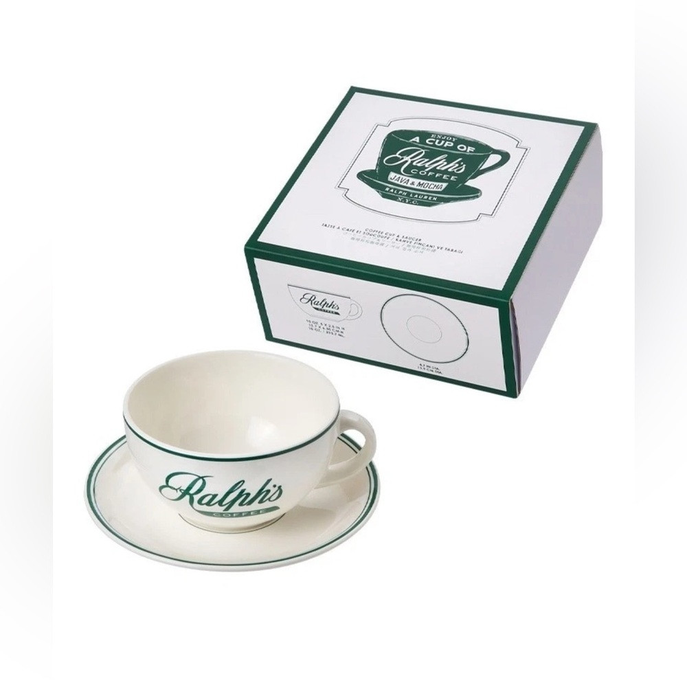 Ralph Lauren Ralph's Coffee Cup and Saucer Latte Cappuccino Tea set of 1 | Poshmark