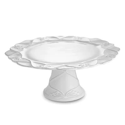 Bella Bianca Cake Stand Arte Italica | Wayfair North America