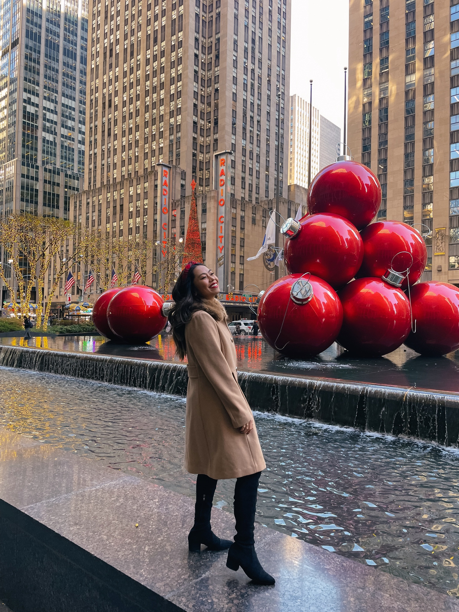Get this chic winter outfit that’s perfect for the holiday season ❤️ You can find this Kate Spade wool coat in many different colors this year and these over the knee boots are now on sale! 

#LTKHoliday #LTKSeasonal #LTKsalealert
