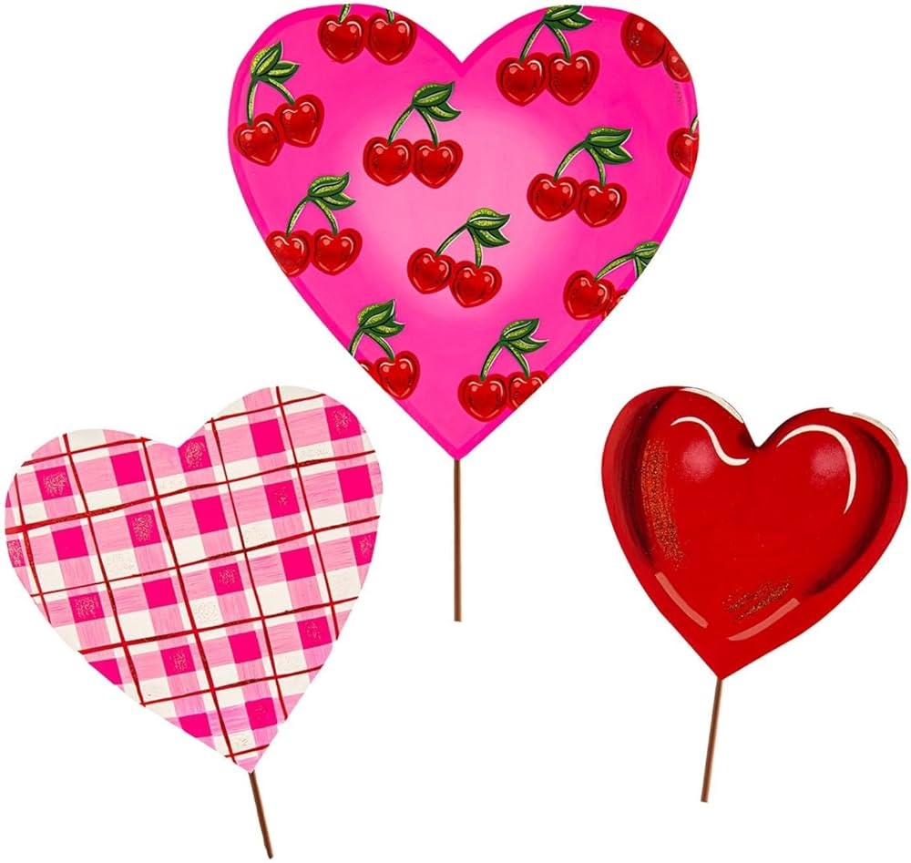 The Round Top Collection - Cherry Heart Trio, S/3 | Amazon (US)