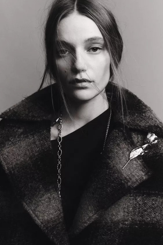 MAXI NEEDLE FLOWER BROOCH | Zara US