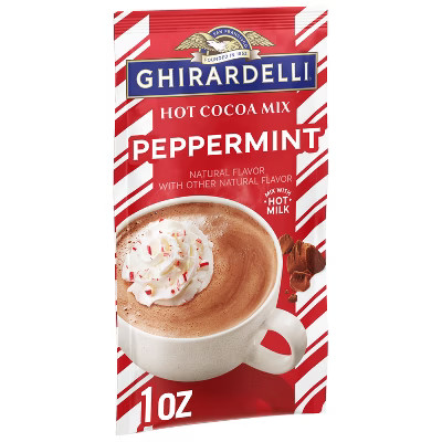 Ghirardelli Peppermint Hot Cocoa Mix - 1oz | Target
