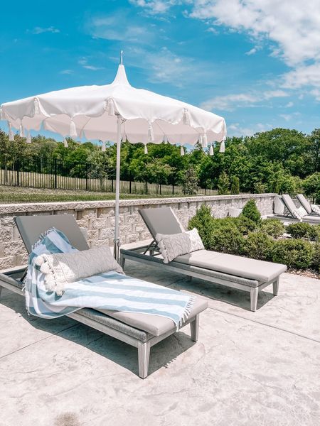 Serena & lily 20% off with UPGRADE // patio, pool furniture, lounge chair, beach towels, umbrella // 

#LTKstyletip #LTKsalealert #LTKhome