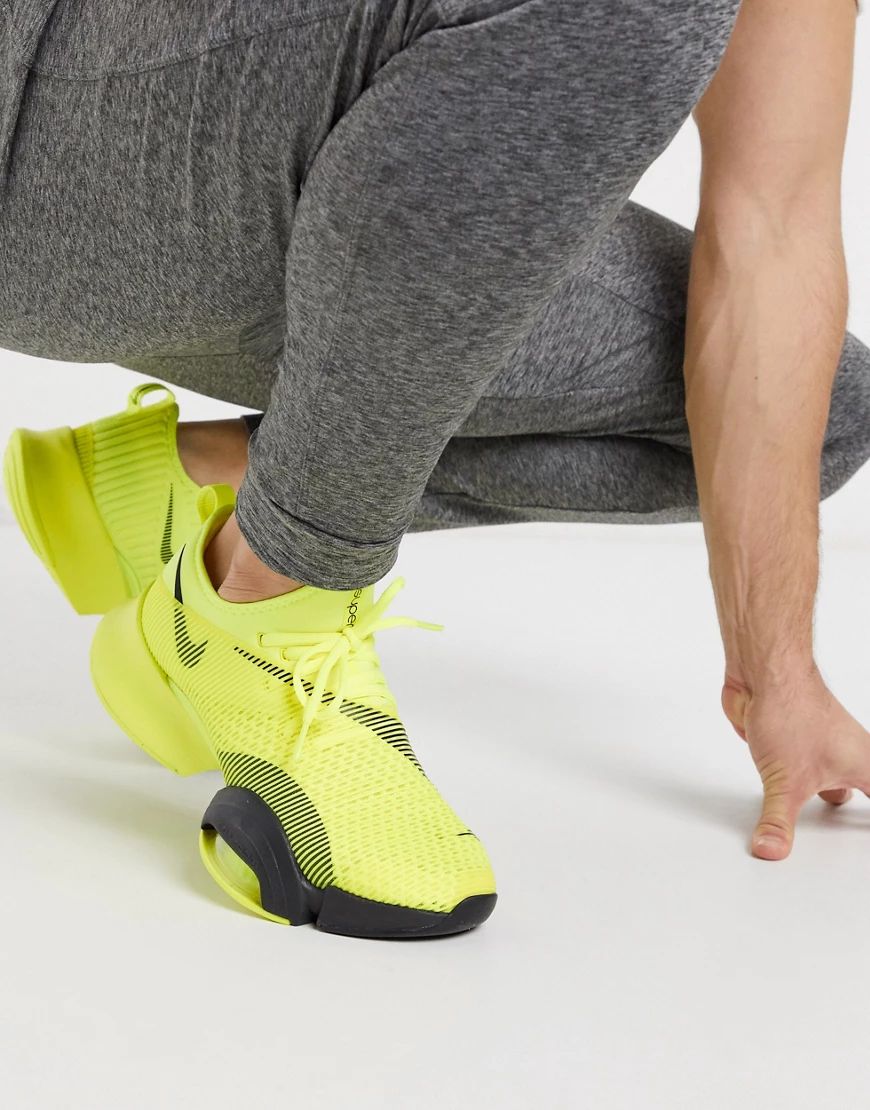 Nike Training Air Zoom Super Rep sneakers in yellow | ASOS (Global)