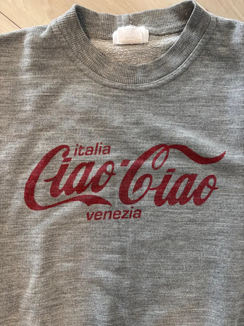 Vintage Ciao Ciao Italia Venezia Sweatshirt - Etsy | Etsy (Global)