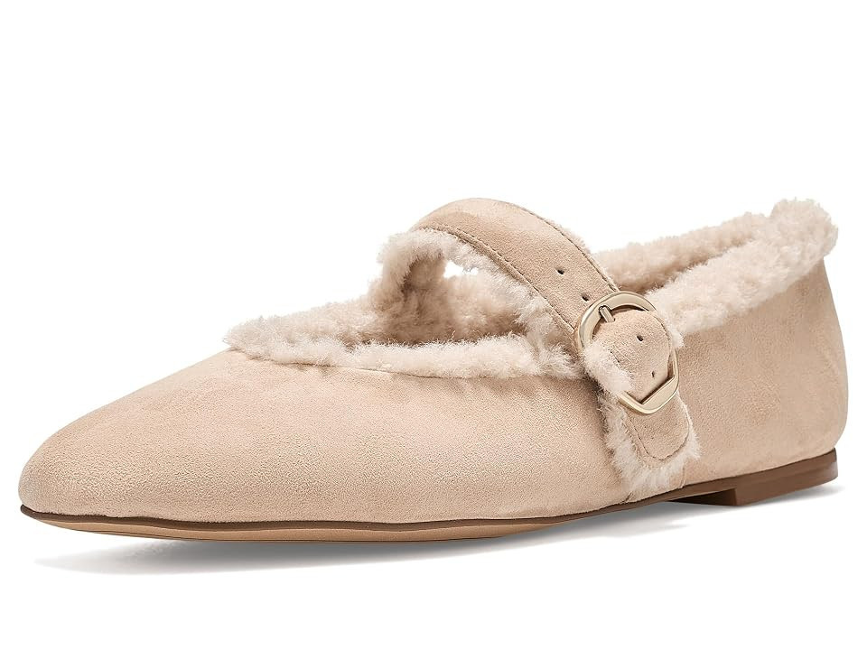 Dolce Vita Mella Plush Women's Flat Shoes Sand: 9.5 M, Suede | Zappos.com