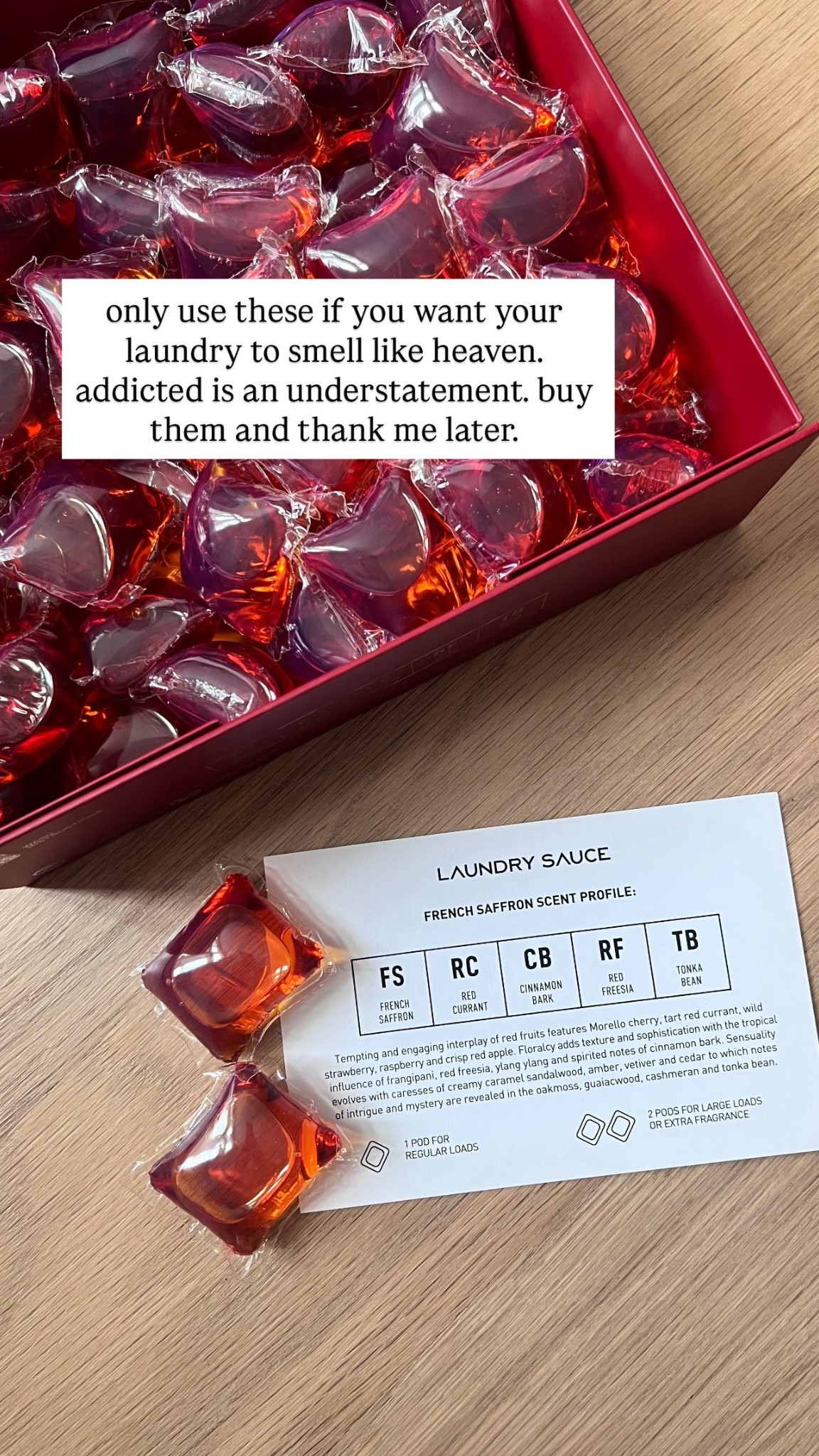 I fear I am a laundry influencer now 

Laundry pods - French saffron 

#LTKHome