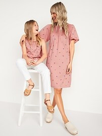 Sleeveless Smocked Floral Top for Toddler Girls | Old Navy (US)