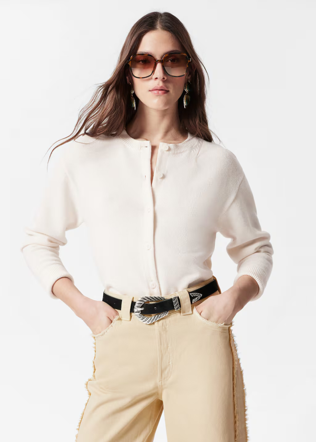 Boxy Merino Wool Cardigan | & Other Stories UK