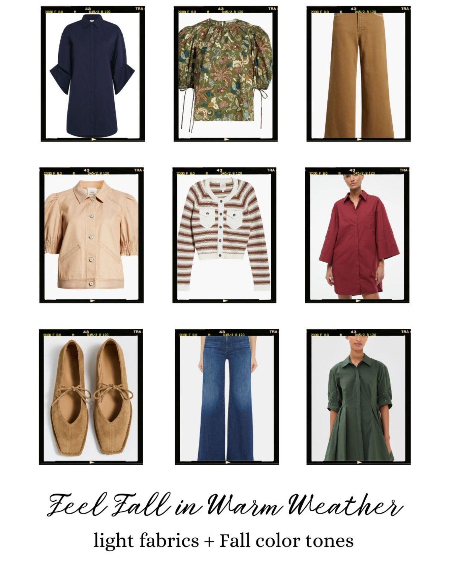 🍁Feel Fall in Warm Weather 

#falloutfit #falldress #falldenim #earlyfall #balletflats #fall 

#LTKOver40 #LTKSeasonal #LTKStyleTip