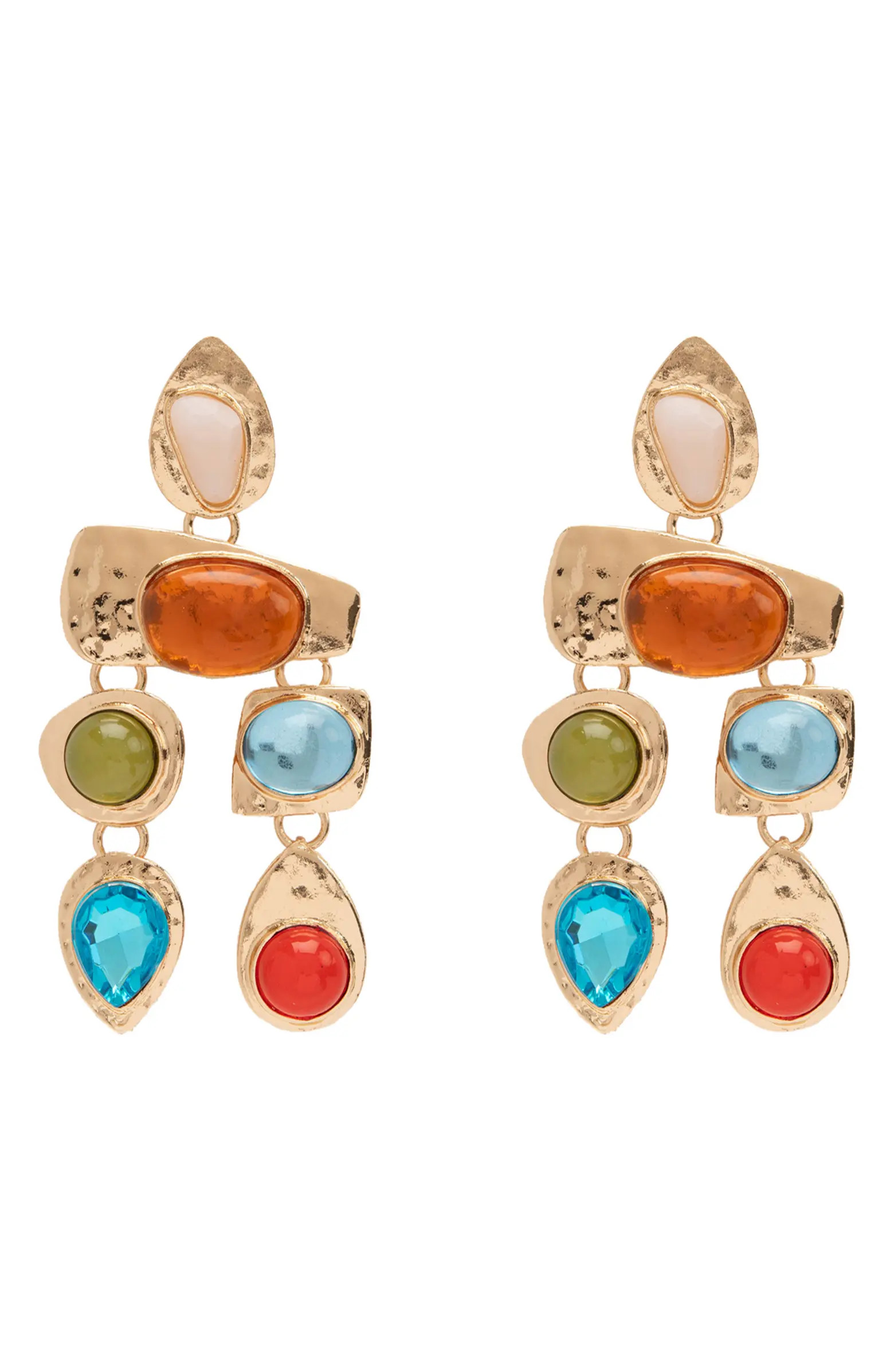 Resin Stone Drop Earrings | Nordstrom