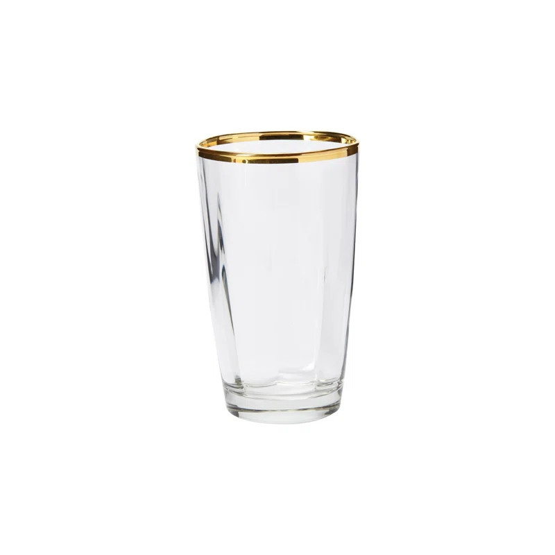 Optical Gold 14 oz. Highball | Wayfair North America