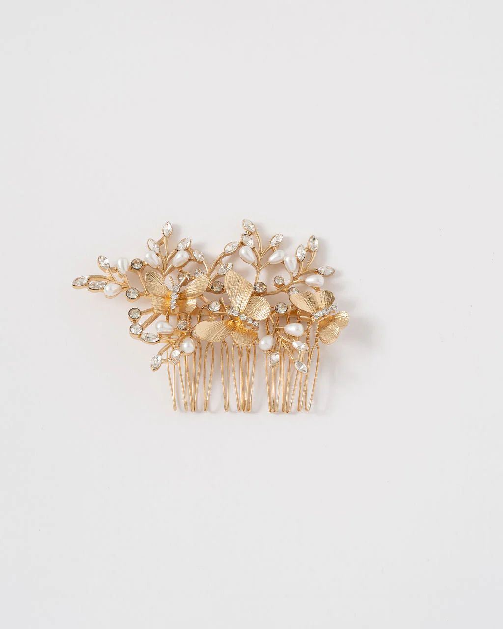 Elizabeth Butterfly Embellished Hair Comb Clip | VICI Collection