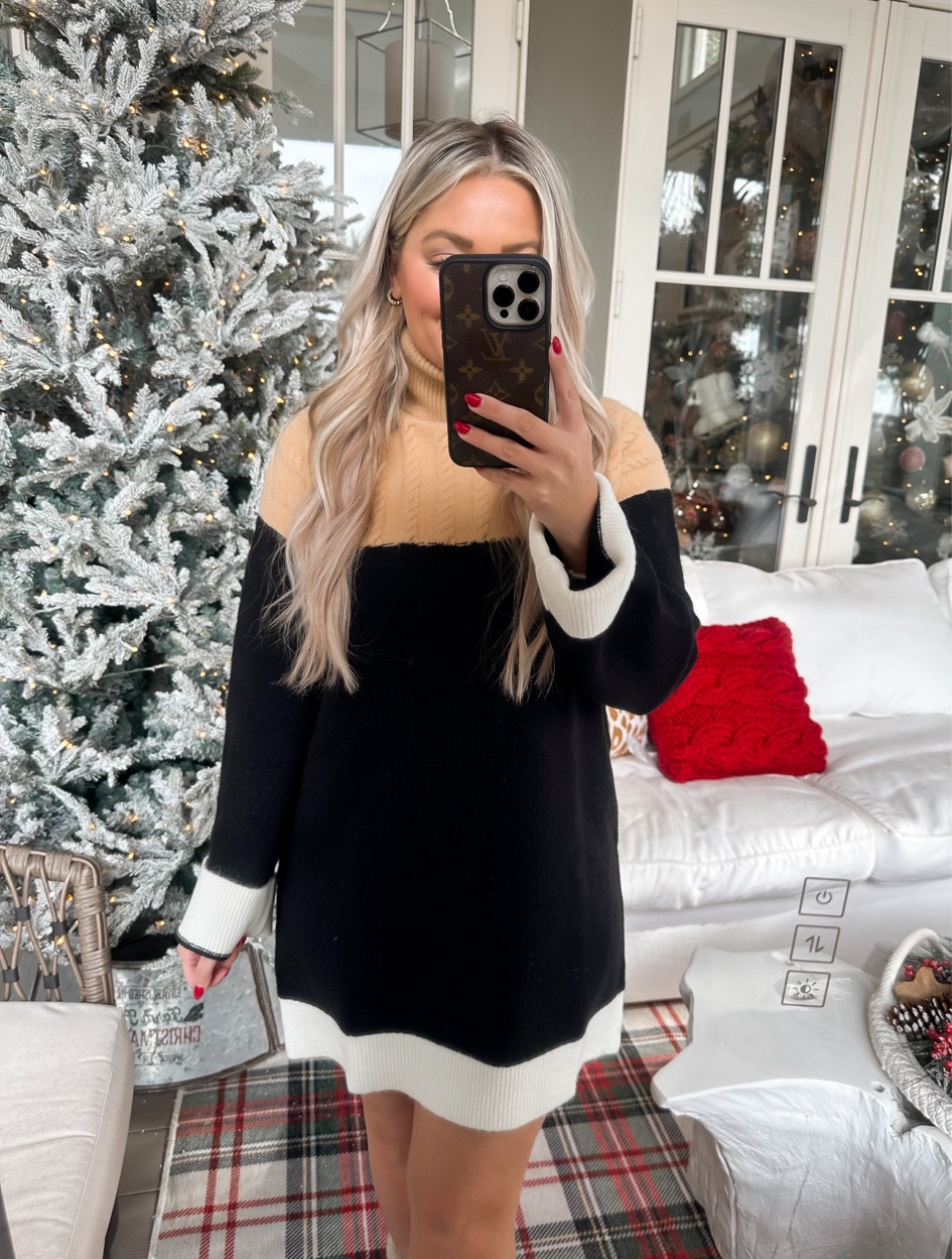 Winter sweater dress 
Wearing size small 


#LTKFind #LTKworkwear