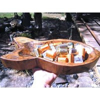 Hand Carved Wooden Fish Shaped Dough Bowl 2864 | Etsy (US)