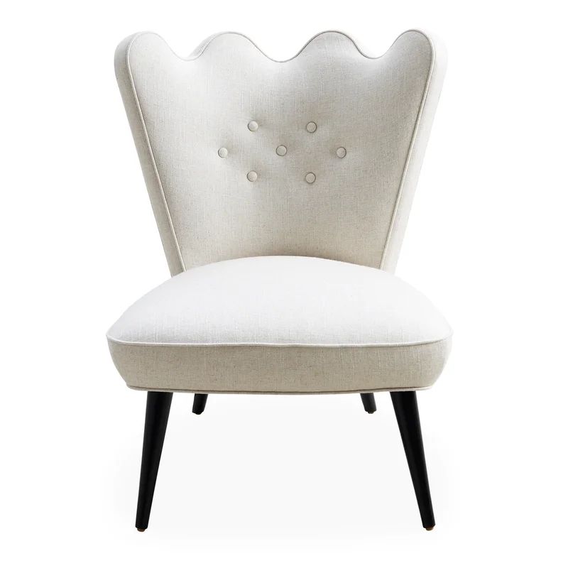 Ripple 25'' Wide Tufted Velvet Slipper Chair | Wayfair Professional