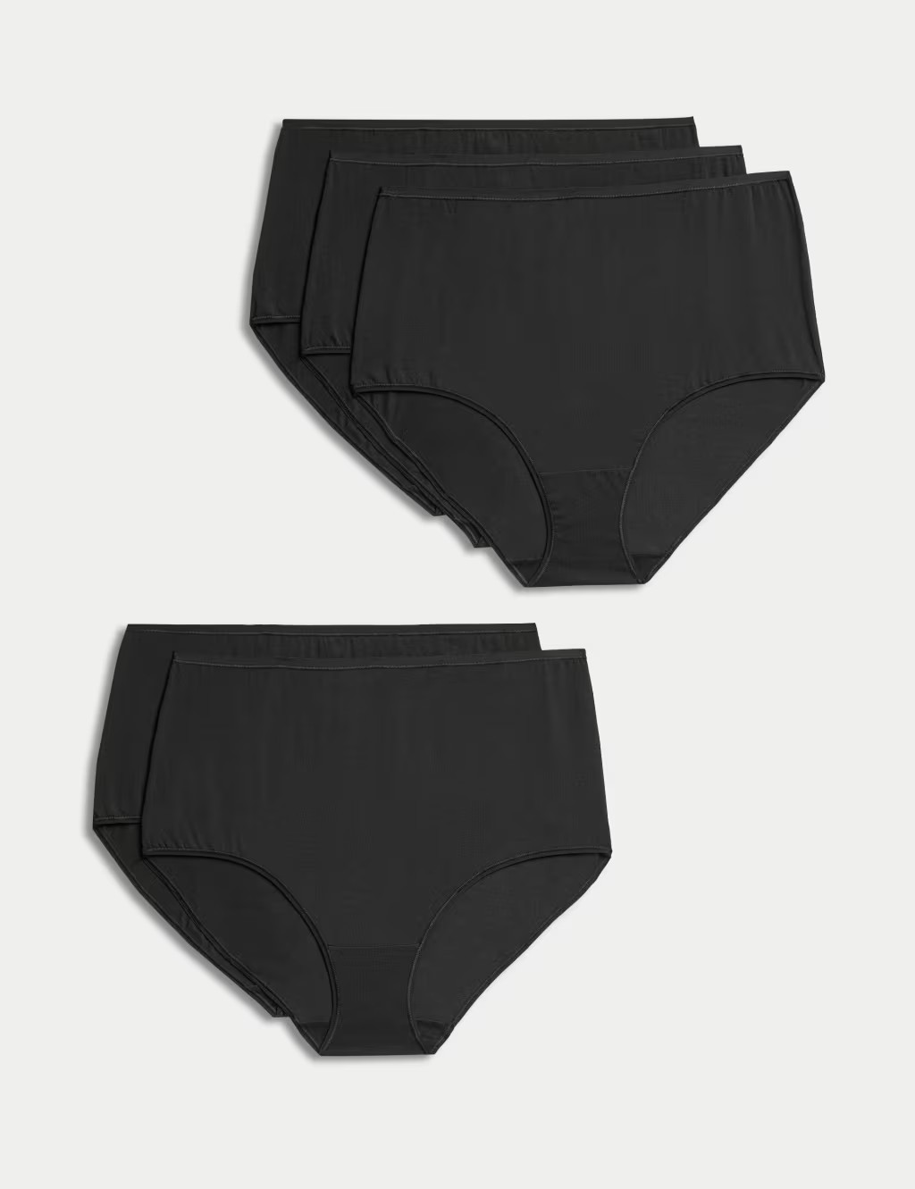 5pk Cotton Modal Rich No VPL Full Briefs | Marks & Spencer (UK)