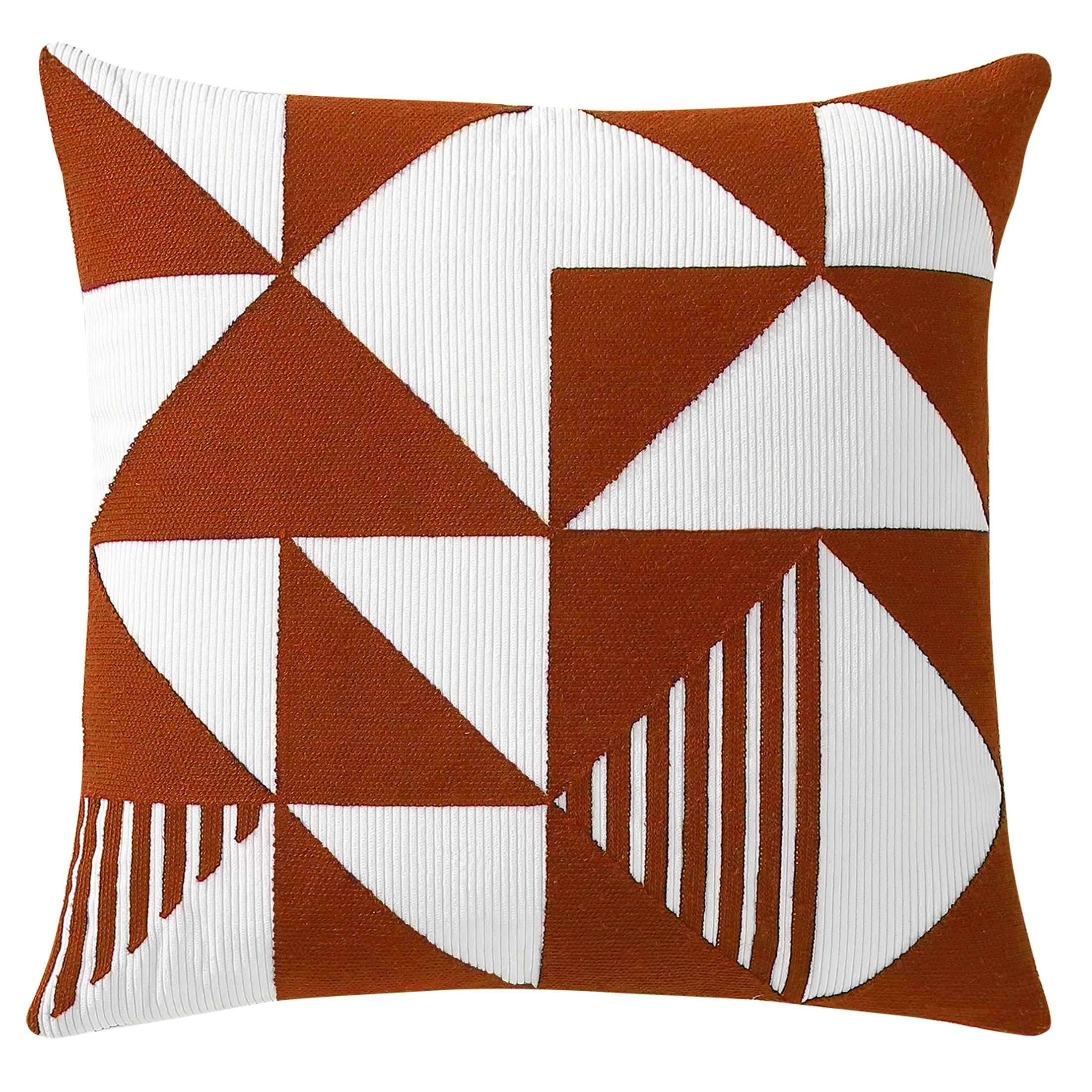 Mainstays, Catina Geo Decorative Pillow, Square, 18"x18", Multi, 1 Pack | Walmart (US)
