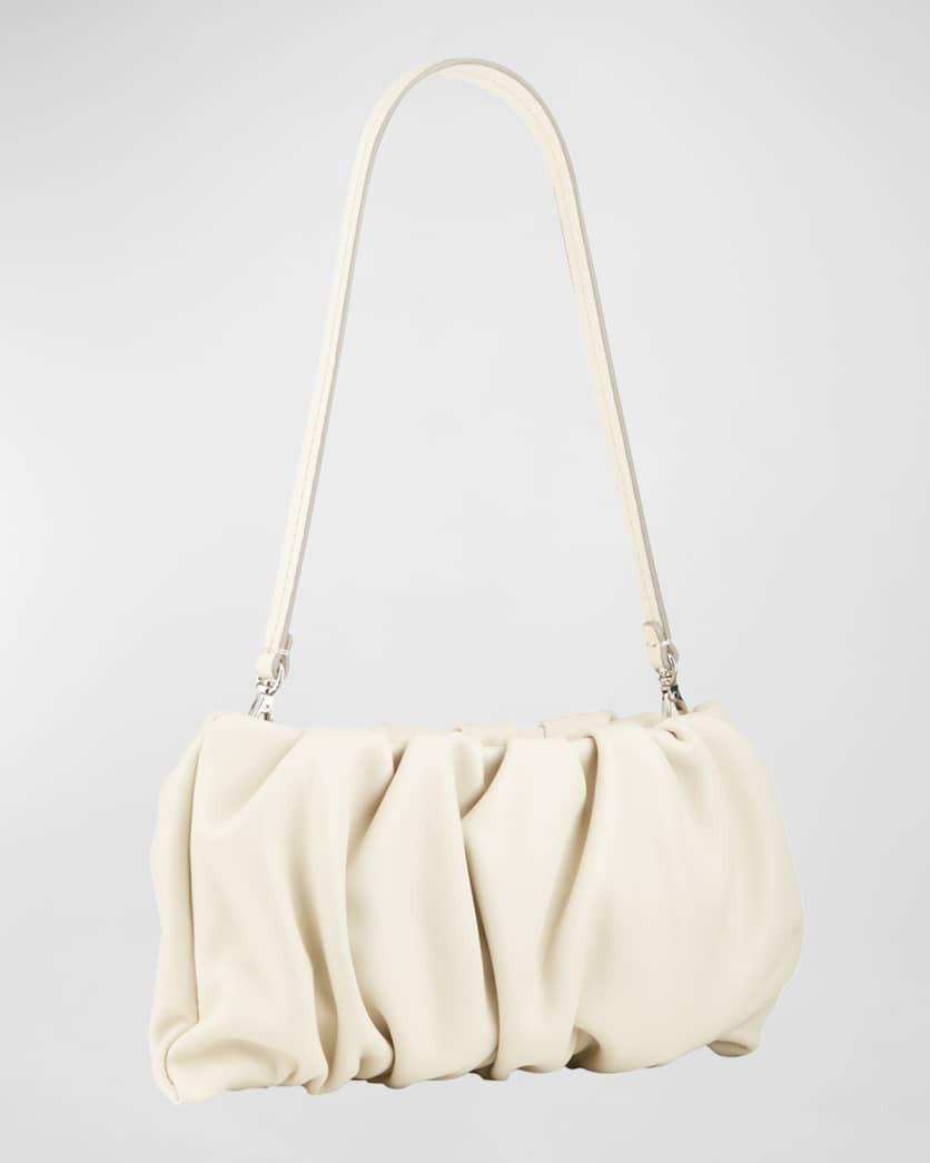 Staud Bean Convertible Leather Clutch Bag | Neiman Marcus