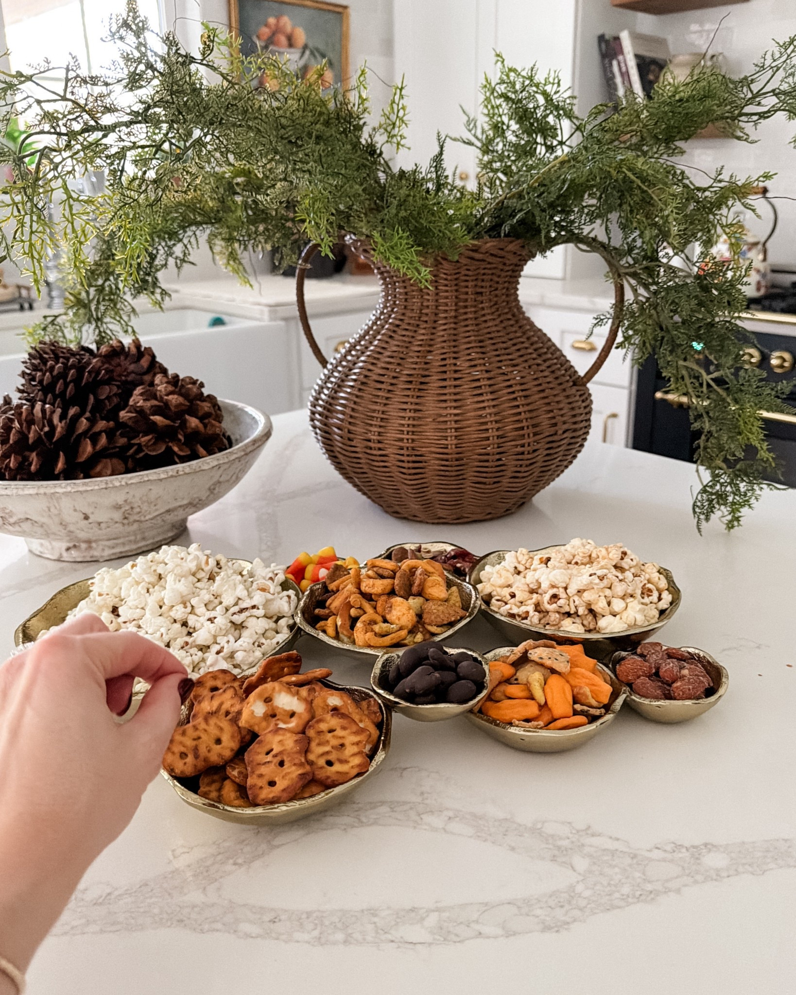 The best entertaining find from Amazon! Easily corral and set up snacks, cheeseboards, and more. Comes in a few sizes! 

#LTKParties #LTKHoliday #LTKHome