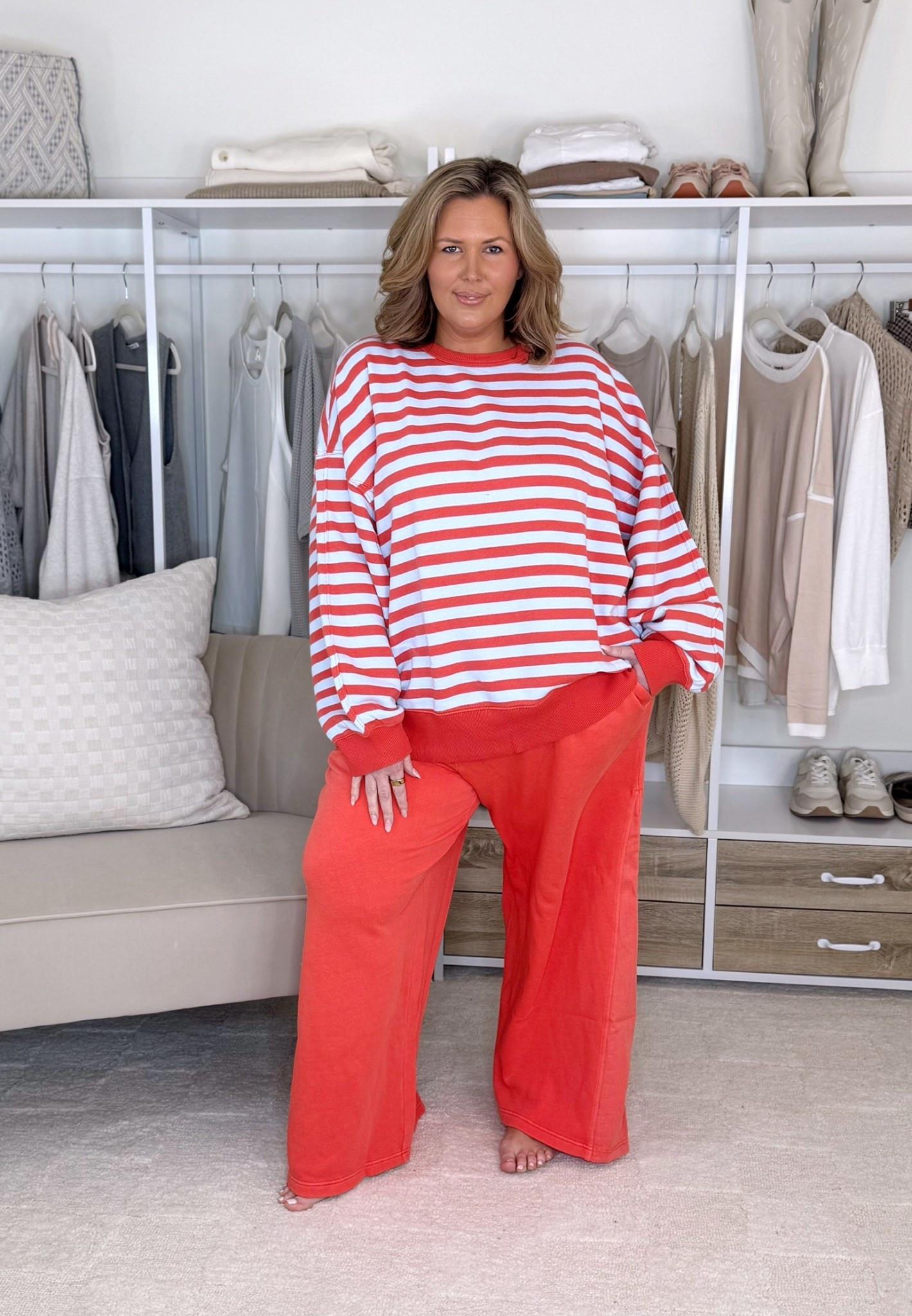 Wearing a 2X in the Torrid long sleeve top! Everything else is a XXL and runs true to size!

Plus size fashion, everyday outfit ideas, comfy causal, aerie haul, midsize fashion, affordable fashion, mom style, ootd

#LTKOver40 #LTKPlusSize #LTKMidsize