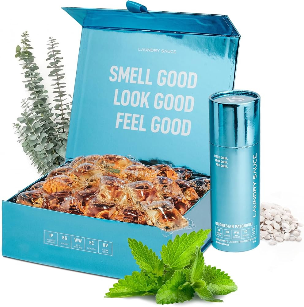 Luxury Scented Laundry Detergent Pods & Scent Booster Bundle (Indonesian Patchouli) - Easy-To-Use... | Amazon (US)