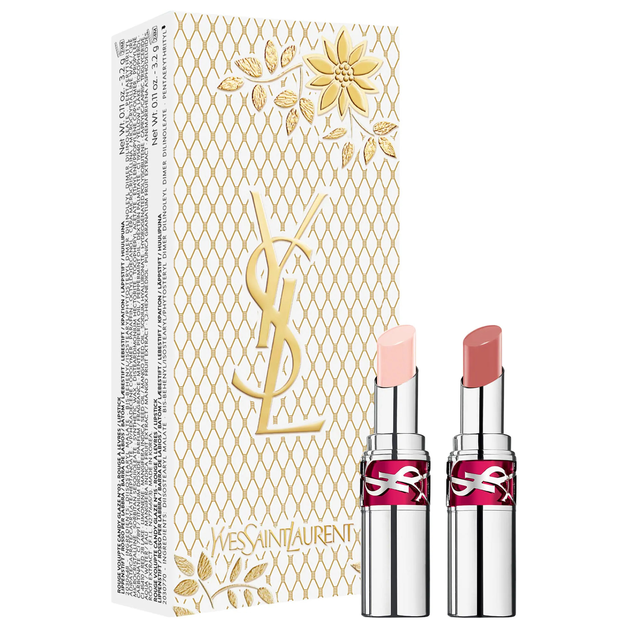 Yves Saint Laurent Candy Glaze Lip Gloss Duo Set | Sephora (US)