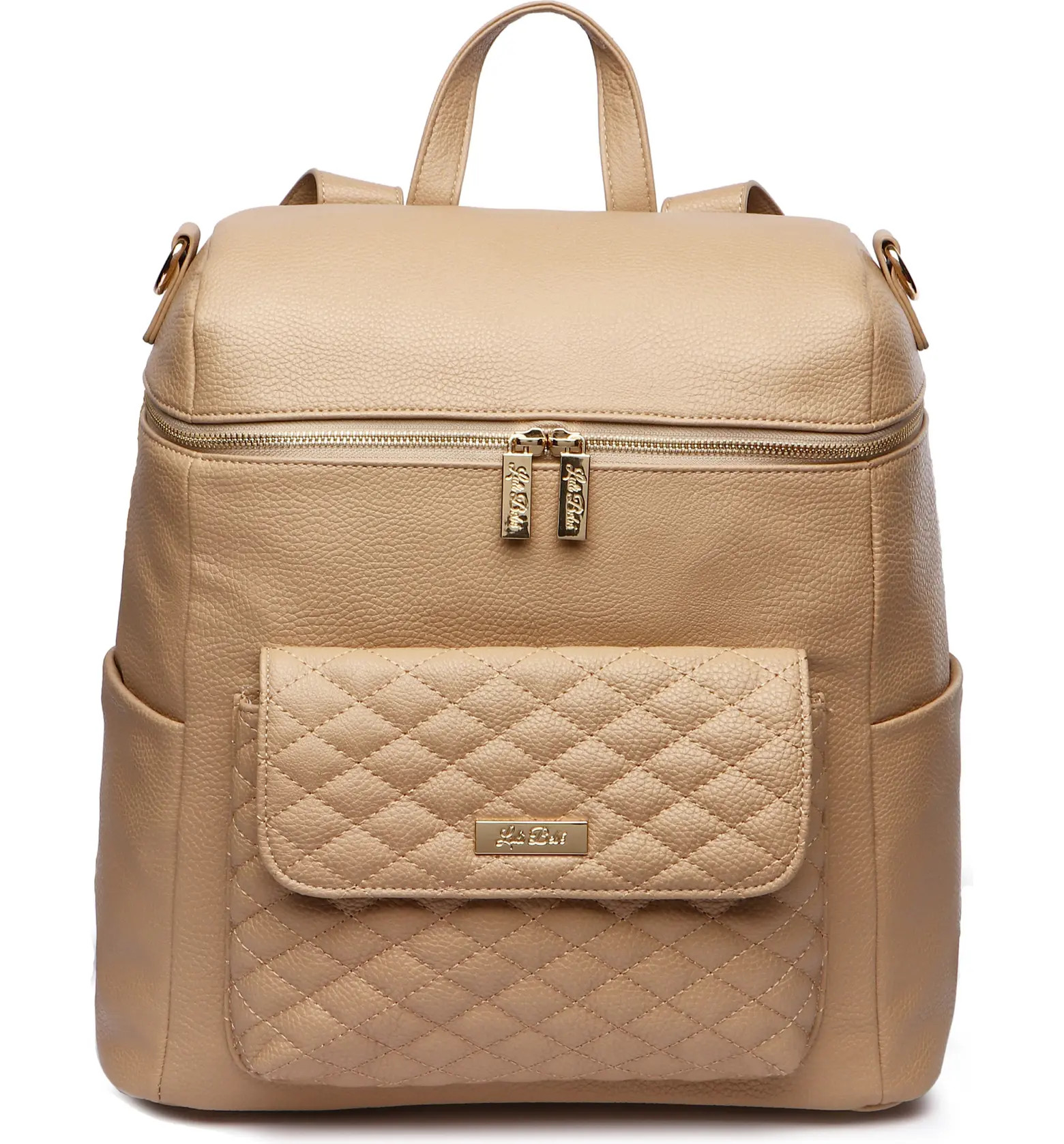 Monaco Faux Leather Diaper Backpack | Nordstrom