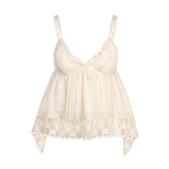 Jessica Simpson Women's Indy Hankerchief Hem Top, Sizes XS-XL | Walmart (US)