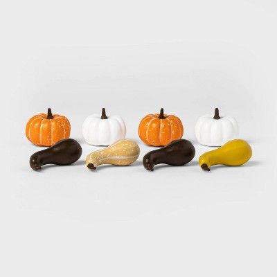 Harvest Pumpkin Acorn & Gourd Decorative Filler - Spritz™ | Target