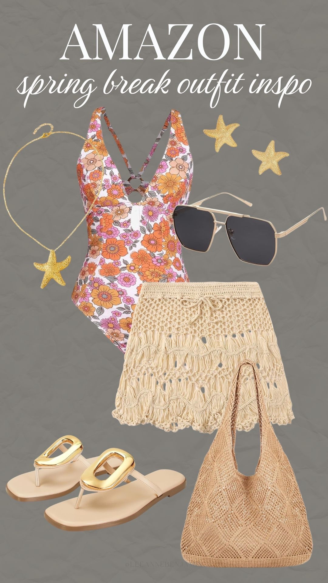 Spring break outfit inspo from Amazon! 

#LTKootd #LTKgrwm #LTKSwim