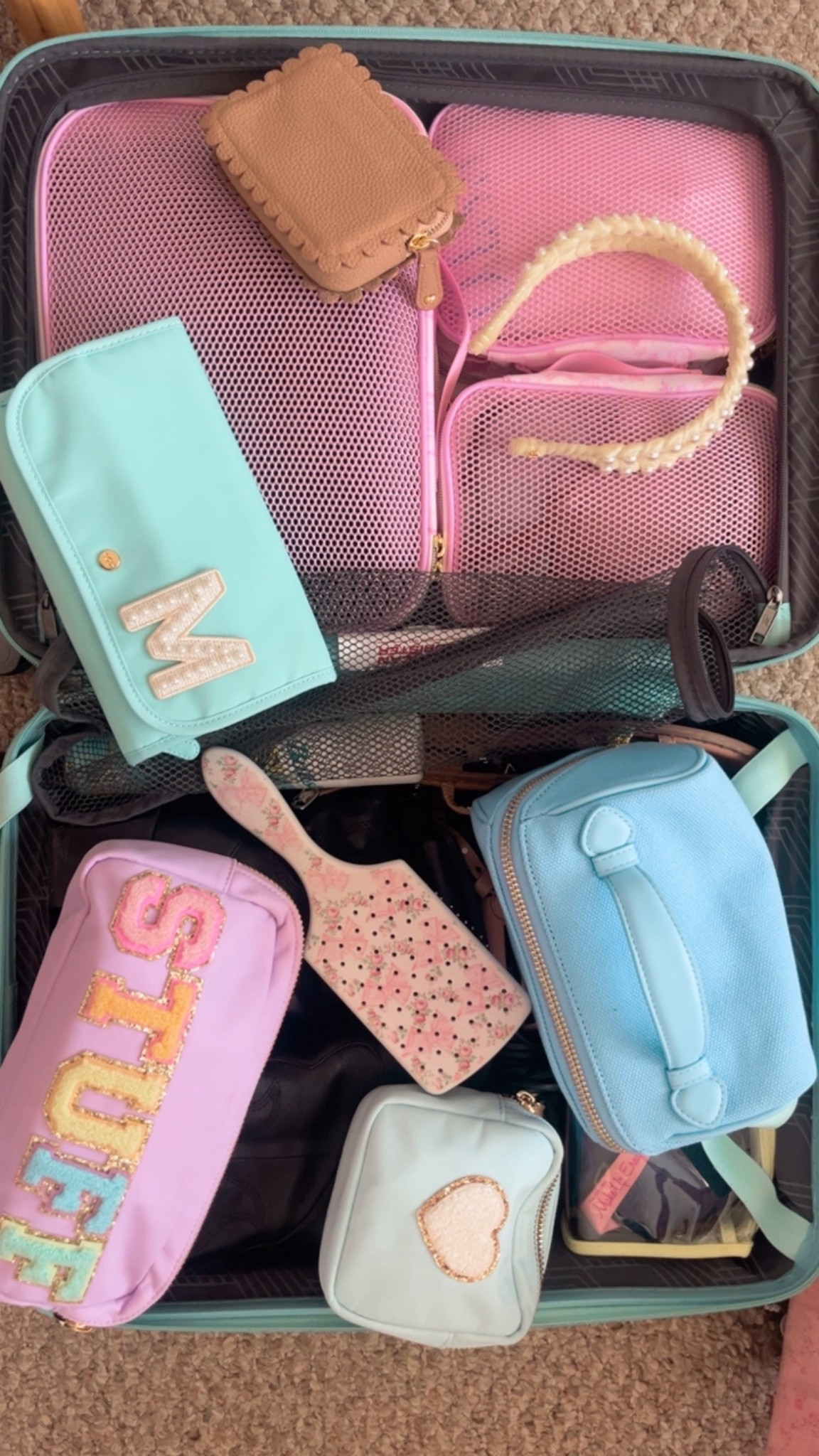 spring break packing. spring break essentials. packing cubes. stoney clover lane. love shack fancy. organized packing  

#LTKSeasonal #LTKTravel #LTKBeauty