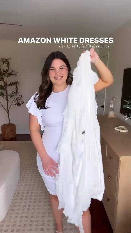 White dresses for brides and graduation all from Amazon!!
Size XL in all the dresses 


Amazon fashion, Amazon finds, 

#LTKVideo #LTKwedding #LTKU