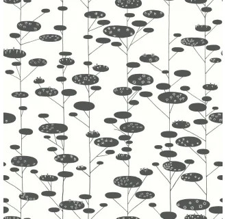 Dream Big 56 Square Foot - Retro Trees - Pre-Pasted Surestrip Paper Wallpaper | Build.com, Inc.