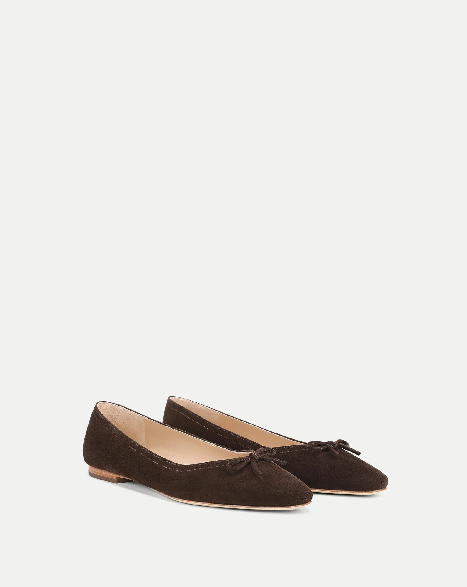 Cailey Ballet Flat in Espresso | Veronica Beard | Veronica Beard