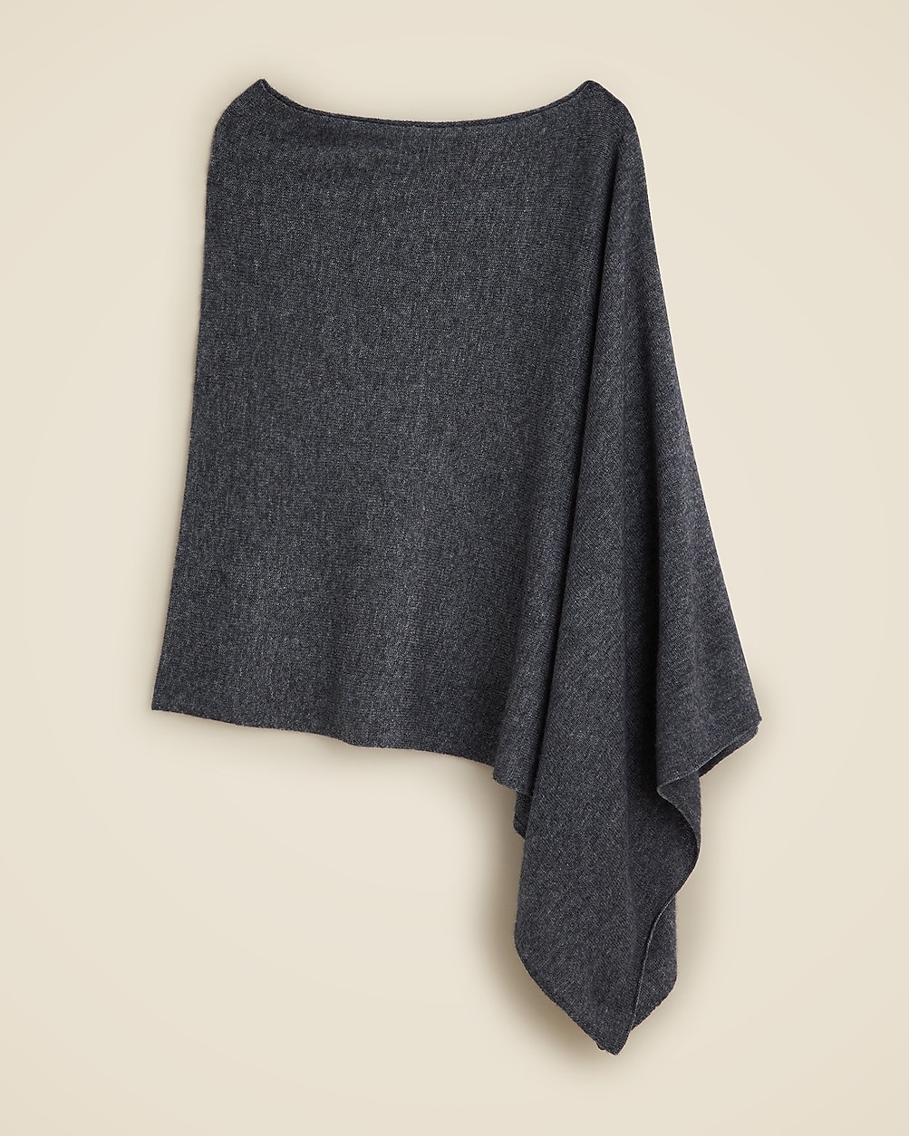 Cashmere-wool blend poncho | J. Crew US