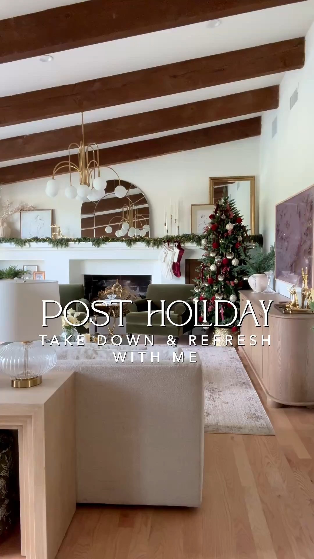 Post holiday living rooms refreshing 🥰 Loving those green vases and stems from the new Target launch! Couldn’t wait to style them!

#LTKFindsUnder50 #LTKHome #LTKFindsUnder100