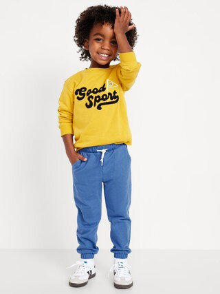 Cinched-Hem Jogger Sweatpants for Toddler Boys | Old Navy (US)