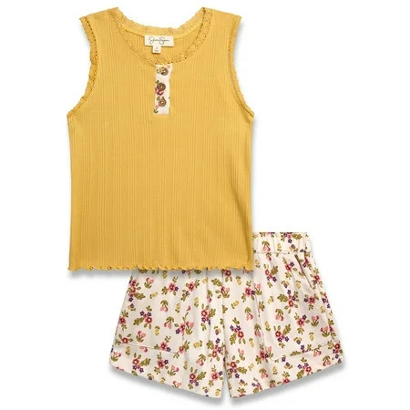 Jessica Simpson Pattern Short Set Size 4-12 | Walmart (US)
