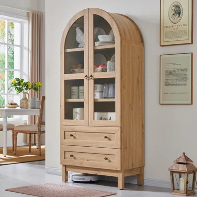 Winston Porter Cardentey Arched Storage Cabinet & Reviews | Wayfair | Wayfair North America