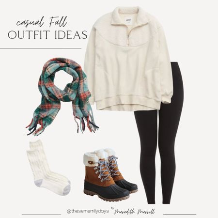 Casual Fall and Winter outfit idea! Throw on a puffer jacket and you’re good to go! 

#LTKfindsunder100 #LTKstyletip #LTKfindsunder50