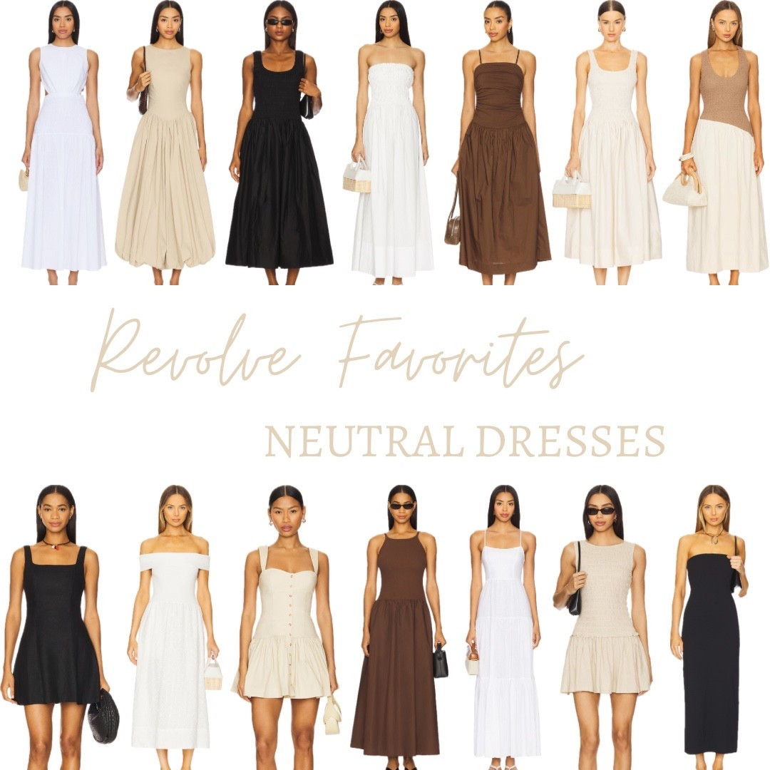 The perfect neutral dresses 🤎🖤🤍 

#LTKWorkwear #LTKSeasonal #LTKStyleTip