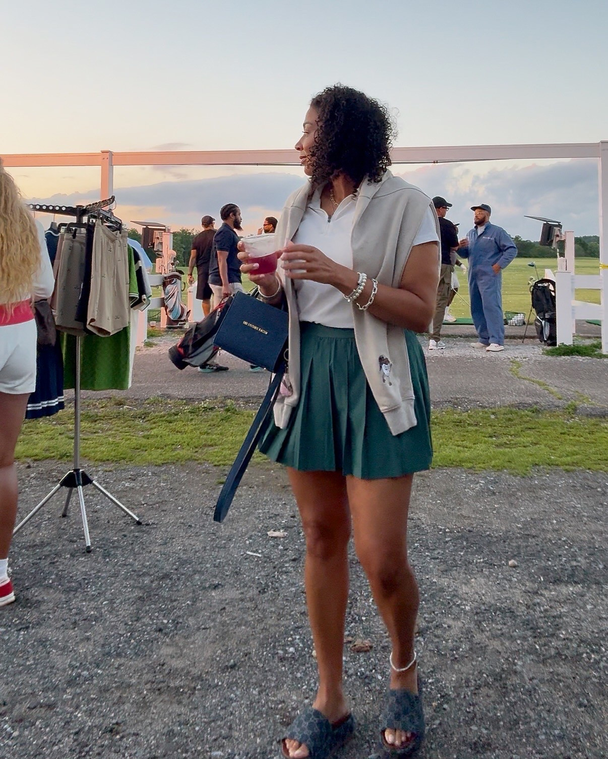 Driving range block party ootd 

#LTKMidsize #LTKActive #LTKShoeCrush