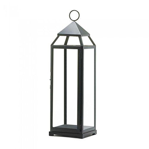 Extra Tall Black Contemporary Lantern | Amazon (US)