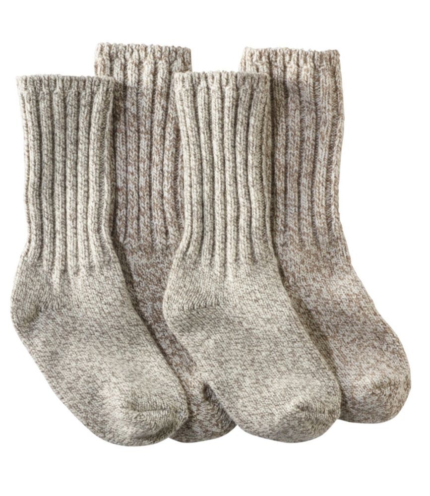 Adults' Merino Wool Ragg Socks, 10" Two-Pack | L.L. Bean