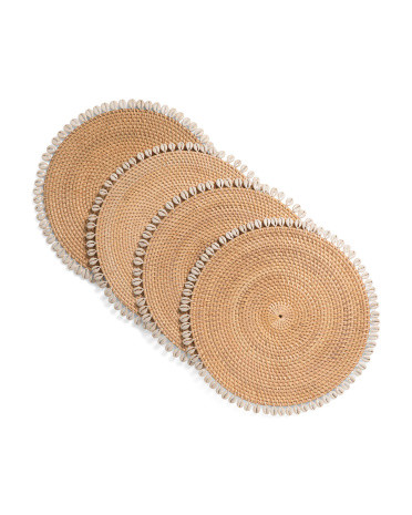 Set Of Four Capiz Placemats | TJ Maxx