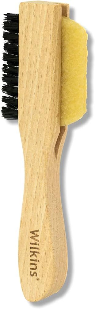 Wilkins Suede Shoe Cleaner Brush - Yellow Rubber Suede Eraser with Soft Bristle Brush for Suede C... | Amazon (US)