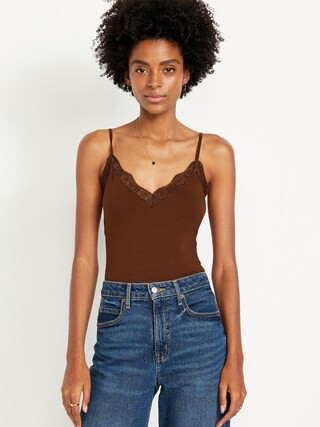Lace-Trim Cami Tank Top | Old Navy | Old Navy (US)