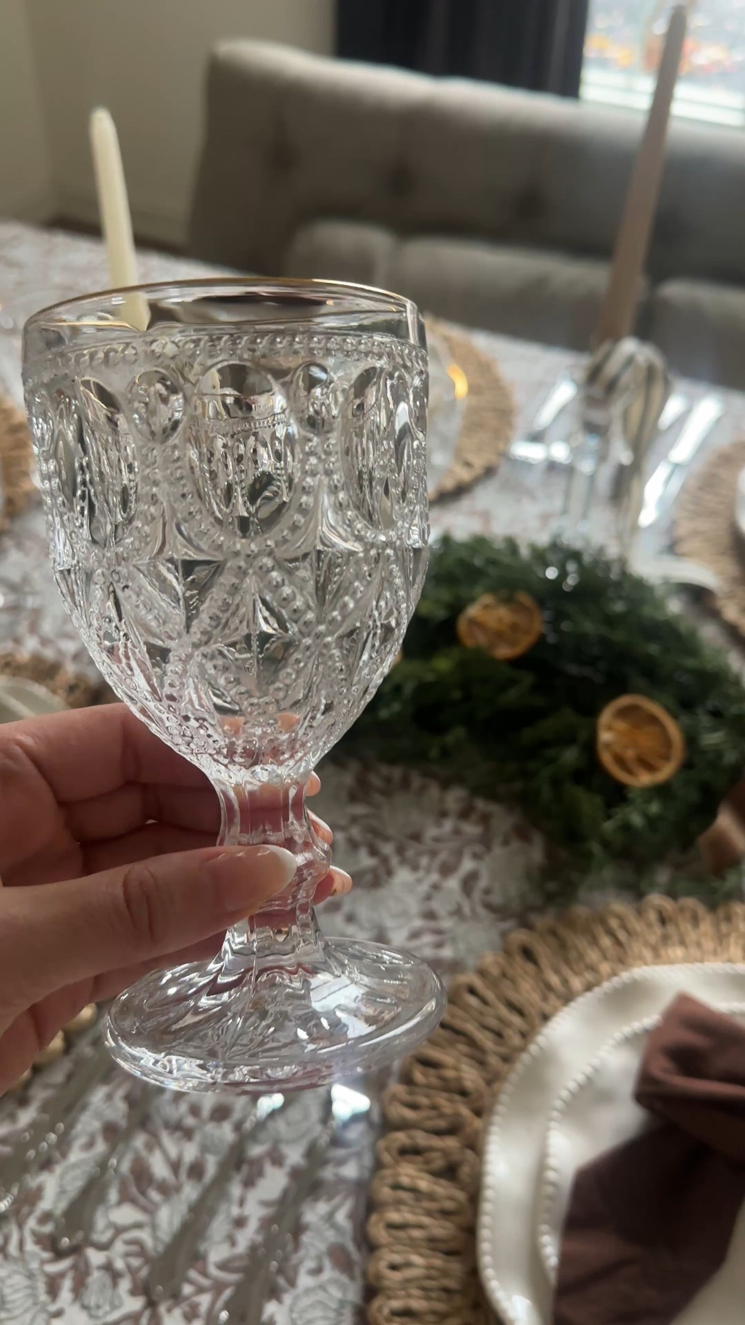 New to the table this year… but totally stealing the show with their old-fashioned charm ✨

Tablescape, holiday table, Christmas table, holiday tablescape 

#LTKHome #LTKHoliday #LTKSeasonal