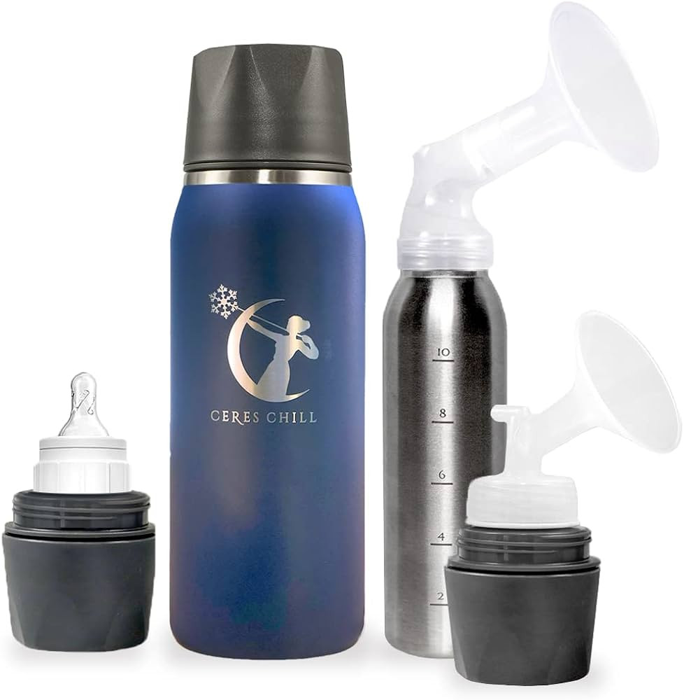 Breastmilk Chiller Reusable Storage Container by CERES CHILL | Cooler - Keeps Milk at Safe temper... | Amazon (US)
